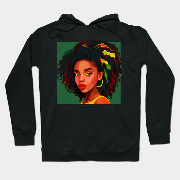 I Am Black History - Black History Month African American T-Shirt Hoodie by Felix Rivera